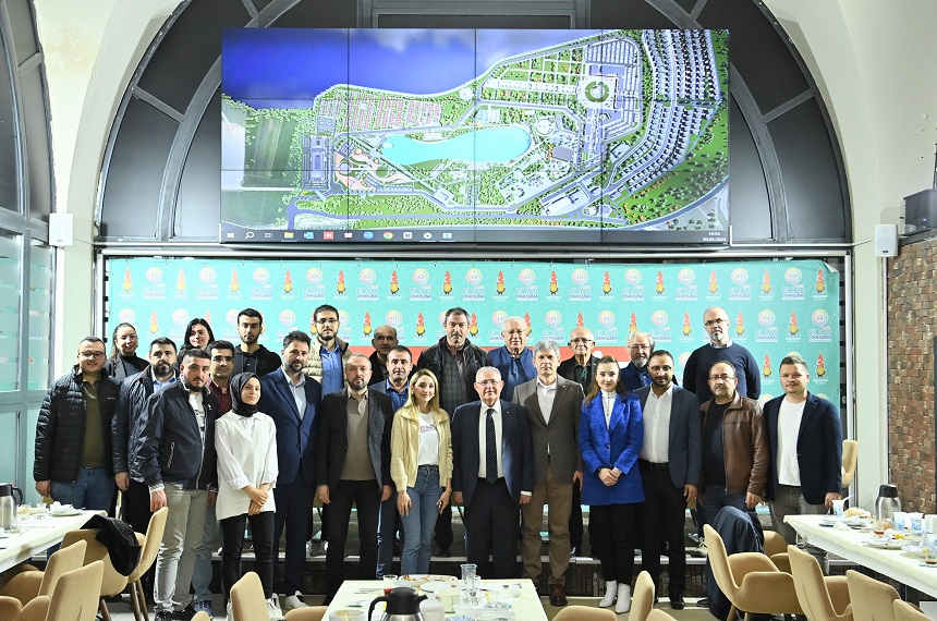 Başkan Mahçiçek, TMMOB’a bağlı meslek odalarıyla iftarda buluştu