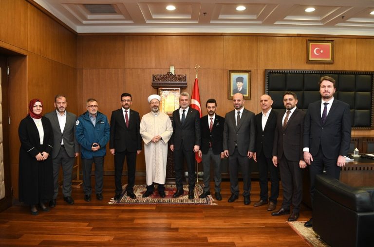 Başkan Görgel, Diyanet İşleri Başkanı Erbaş’ı Ağırladı
