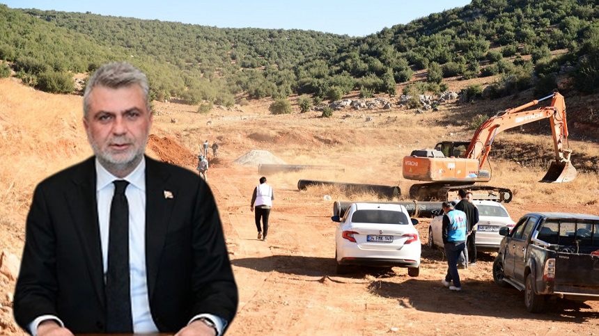 Pazarcık’ın 300 Milyon TL’lik İçmesuyu Projesi Hızla Yükseliyor