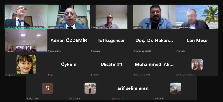 KİÜ’de ‘Yapay Zeka’ya Yönelik Seminer Dizisi