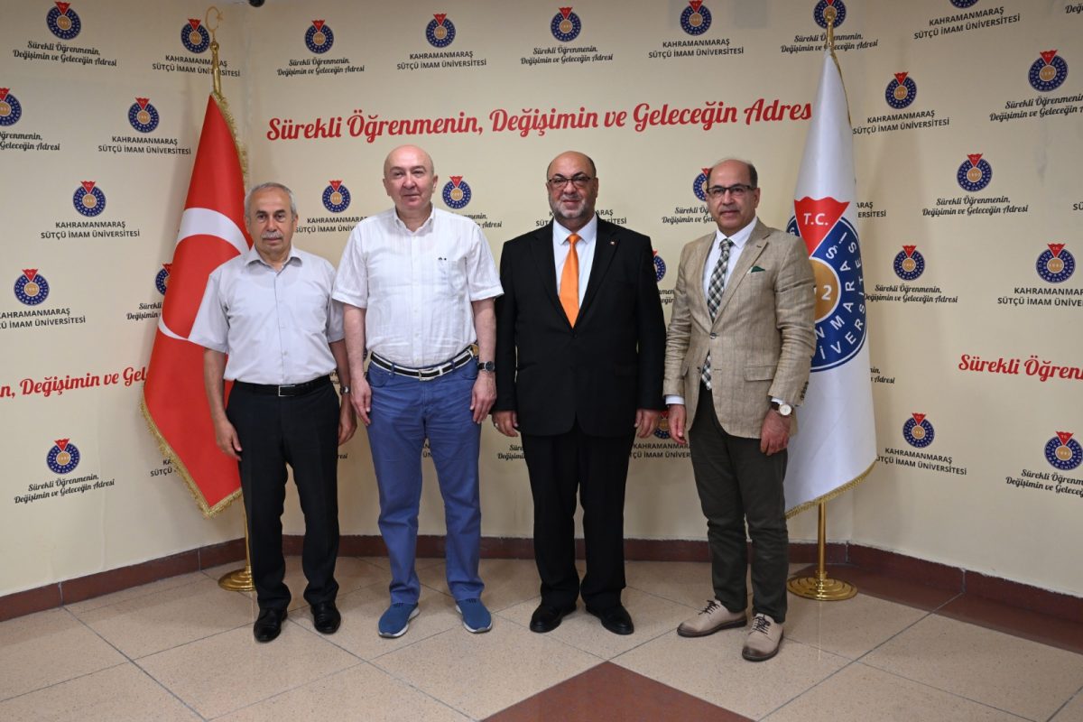 Dulkadiroğlu Belediye Başkanı Akpınar, Rektör Yasım’ı Ziyaret Etti