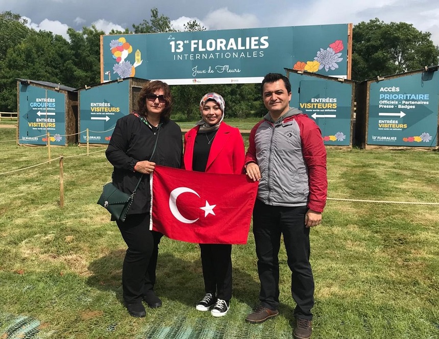 KSÜ, 13. Floralies Internationales–France 2024 Expo’da Ülkemizi Temsil Etti