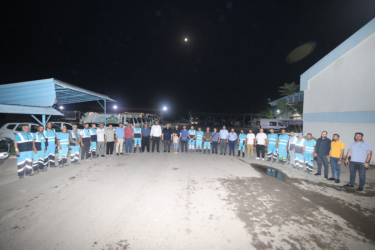 Başkan Akpınar’dan Gece Gündüz Çalışan Çevre Koruma Ve Kontrol Müdürlüğü Ekiplerine Teşekkür