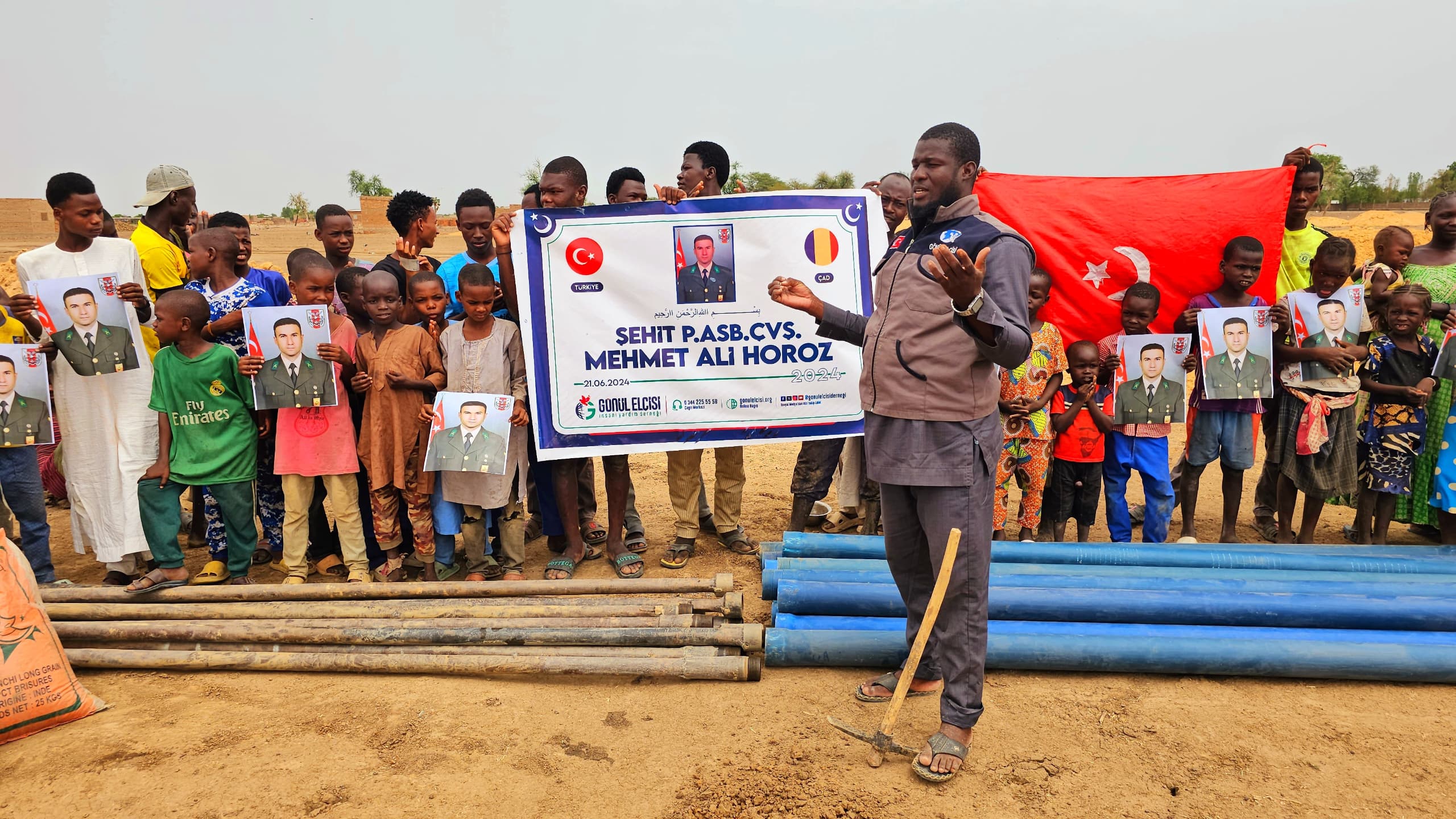 Şehit Mehmet Ali Horoz’un vasiyeti Gönül Elçisi Derneği tarafından gerçekleştirildi.