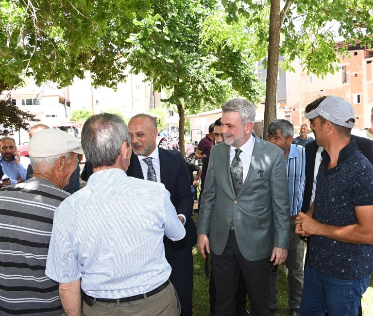 Başkan Görgel’den Afşin ve Elbistan Çıkarması