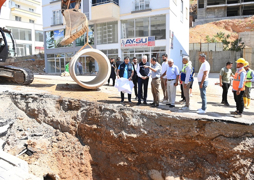 Başkan Görgel “Şehrimiz Daha Modern Altyapıya Kavuşuyor”