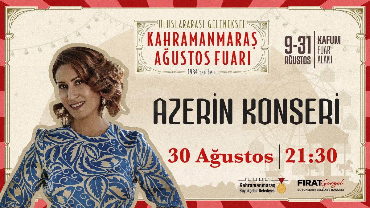 Azerin, Zafer Bayramı’nda KAFUM’da Sahne Alacak
