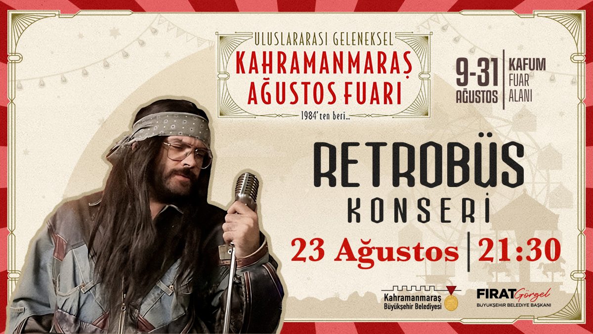 Sevilen Pop – Rock Grubu “Retrobüs” KAFUM’da Müzikseverlerle Buluşacak
