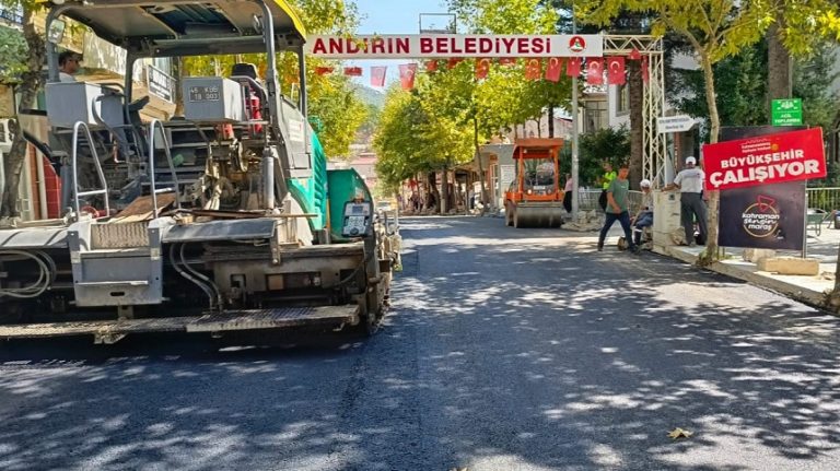 Andırın Merkezinde Ulaşım Konforu Büyükşehir’le Artırılıyor