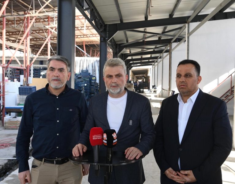 Başkan Görgel: “Sebze ve Meyve Halimizde Yeni İş Yerlerini Teslime Hazırlıyoruz”