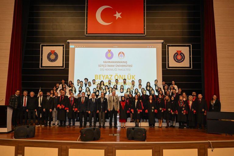 KSÜ Diş Hekimliği Fakültesinde Beyaz Önlük Heyecanı