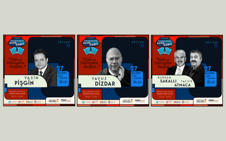 Kitap Fuarı’nda Çarşamba Günü Edebiyat Dolu Bir Gün Yaşanacak