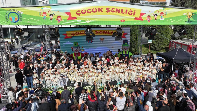 Kahramanmaraş’ta Çocukların Şenliği Oldu!