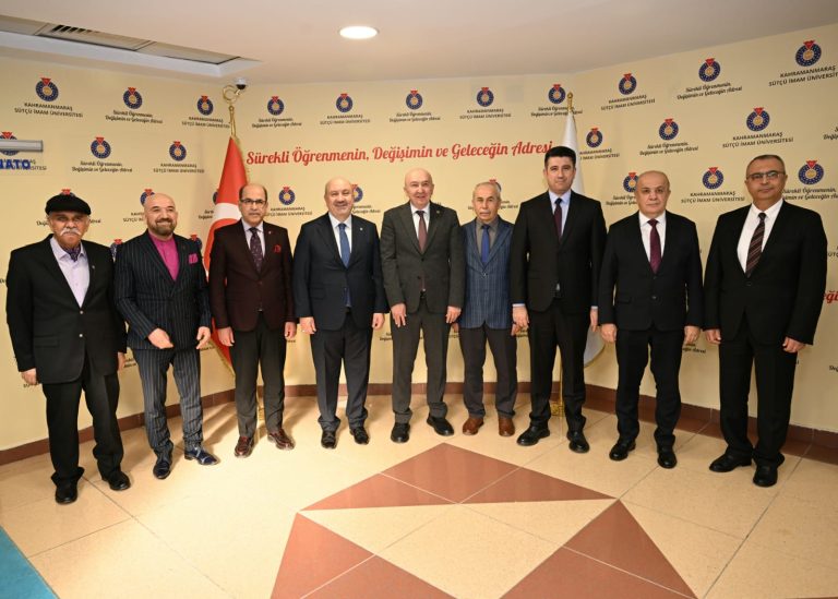 Vakıf Katılım Genel Müdürü Mehmet Ali Akben Rektör Prof. Dr. Alptekin Yasım’ı Ziyaret Etti