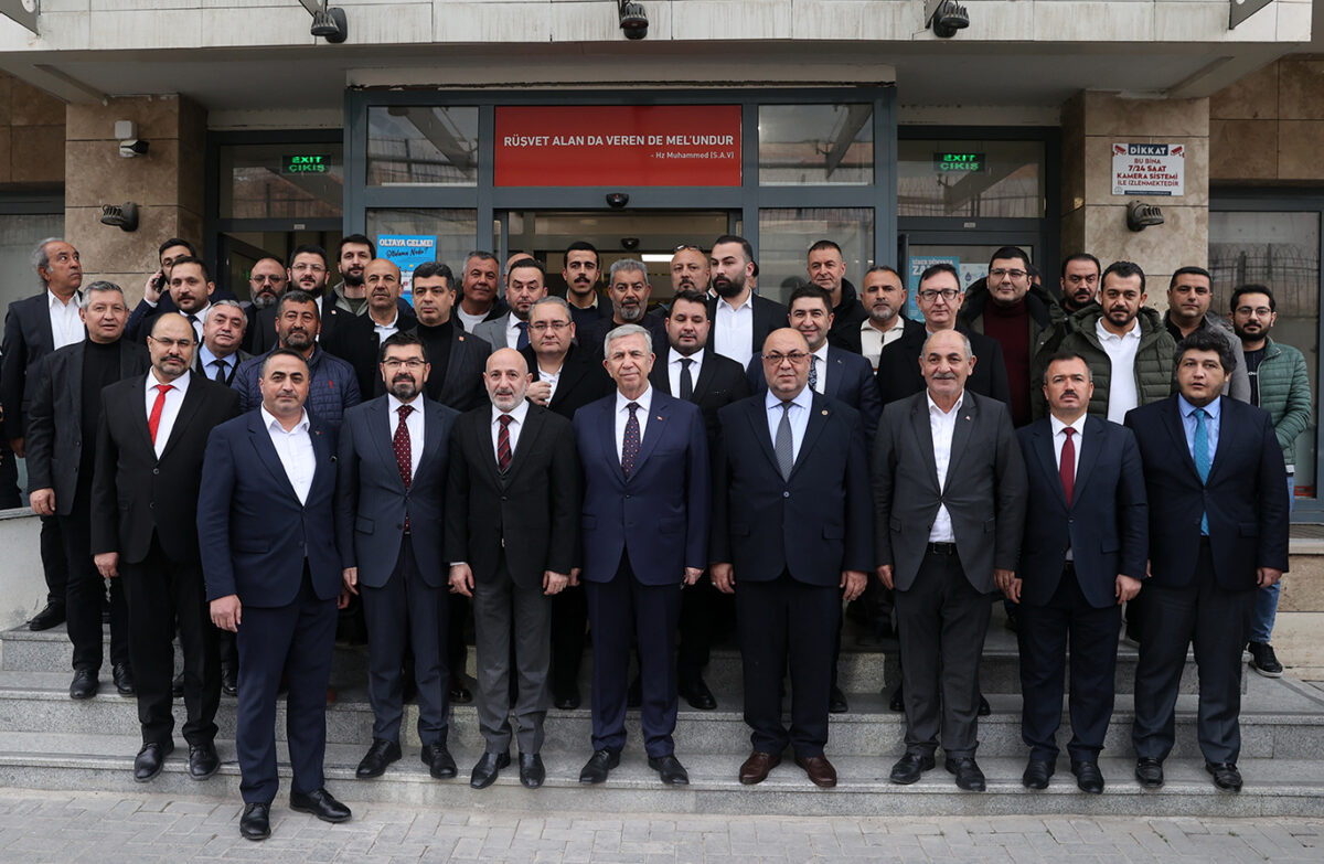 Ankara Büyükşehir Belediye Başkanı Mansur Yavaş Ve Beraberindeki Heyetten Dulkadiroğlu Belediyesi’ne Ziyaret