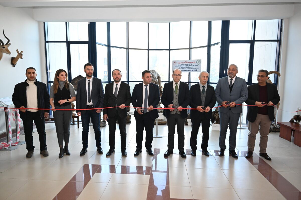 KSÜ’de “Kahramanmaraş’ta Yaşayan Yaban Hayvanları Tahnit Sergisi” Açıldı