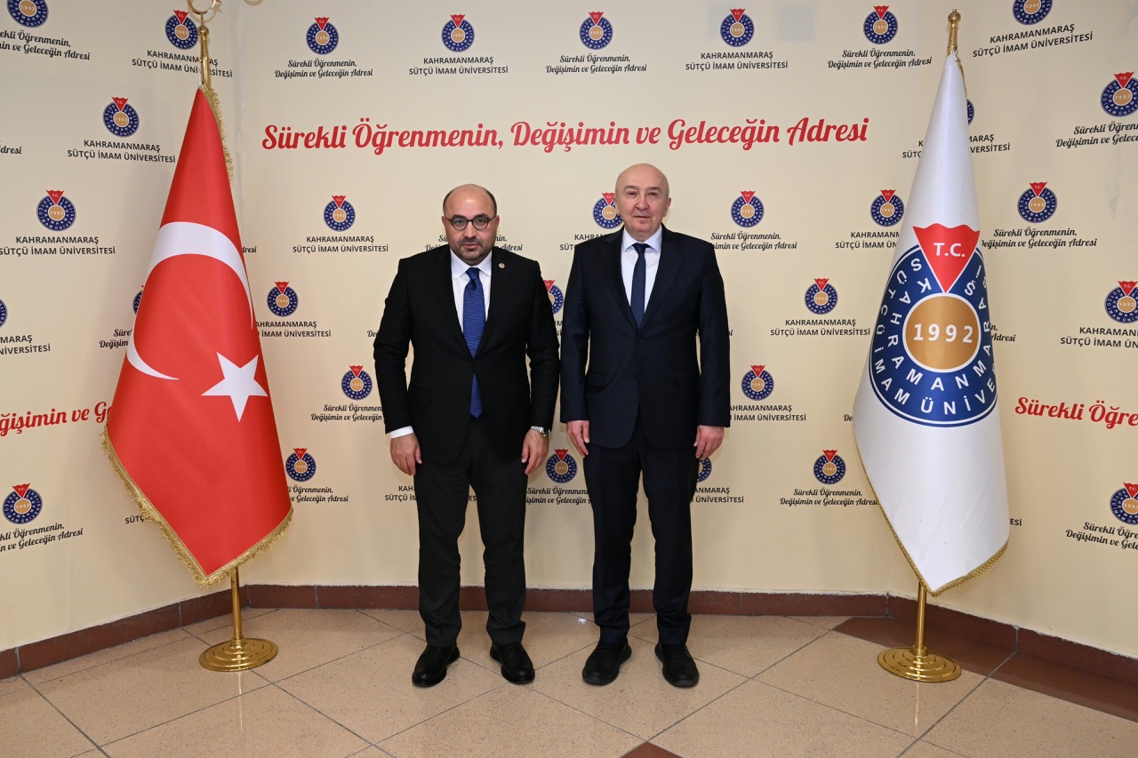 Prof. Dr. Mehmet Şahin, KSÜ’nün Çalışmalarını Değerlendirdi