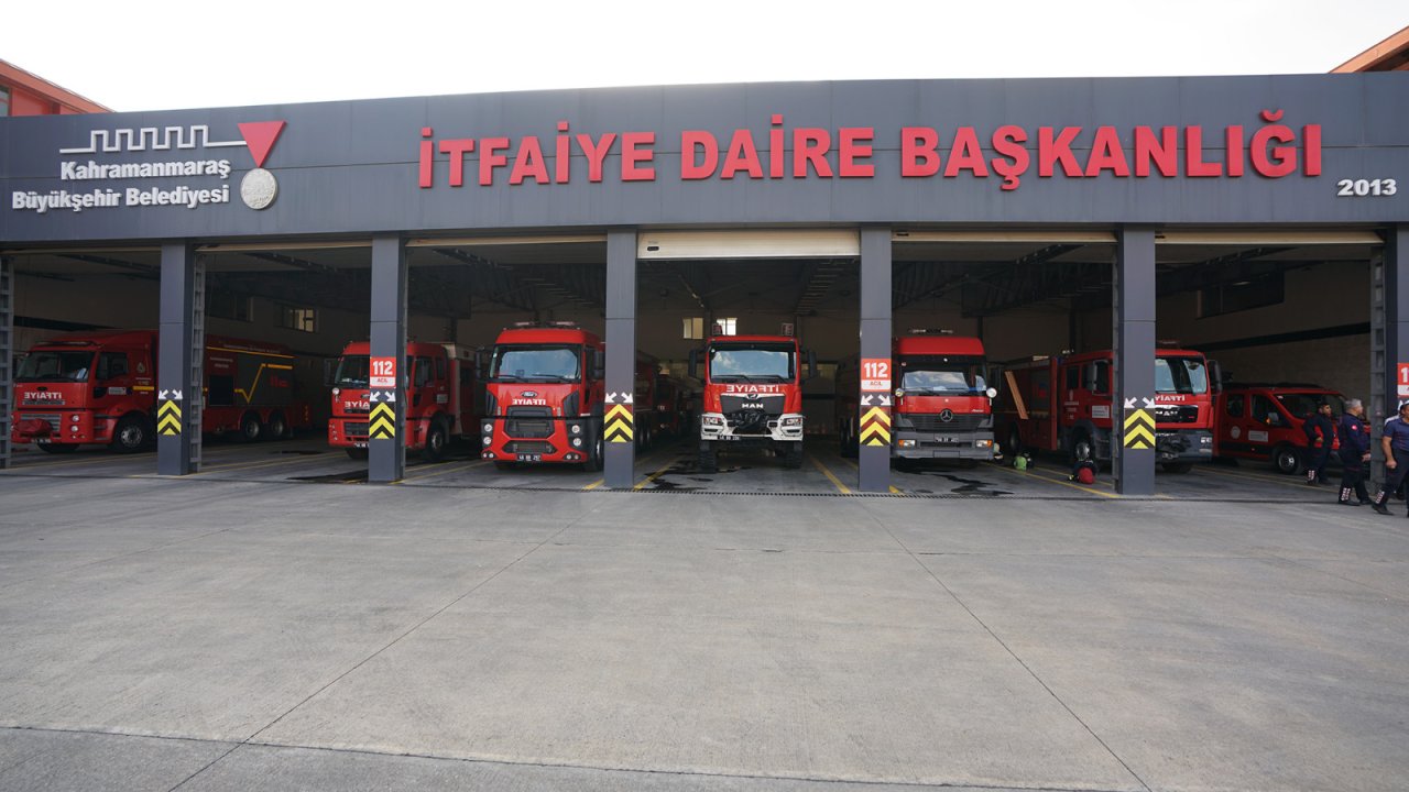 Kahramanmaraş’ta 39 itfaiye eri alınacak!