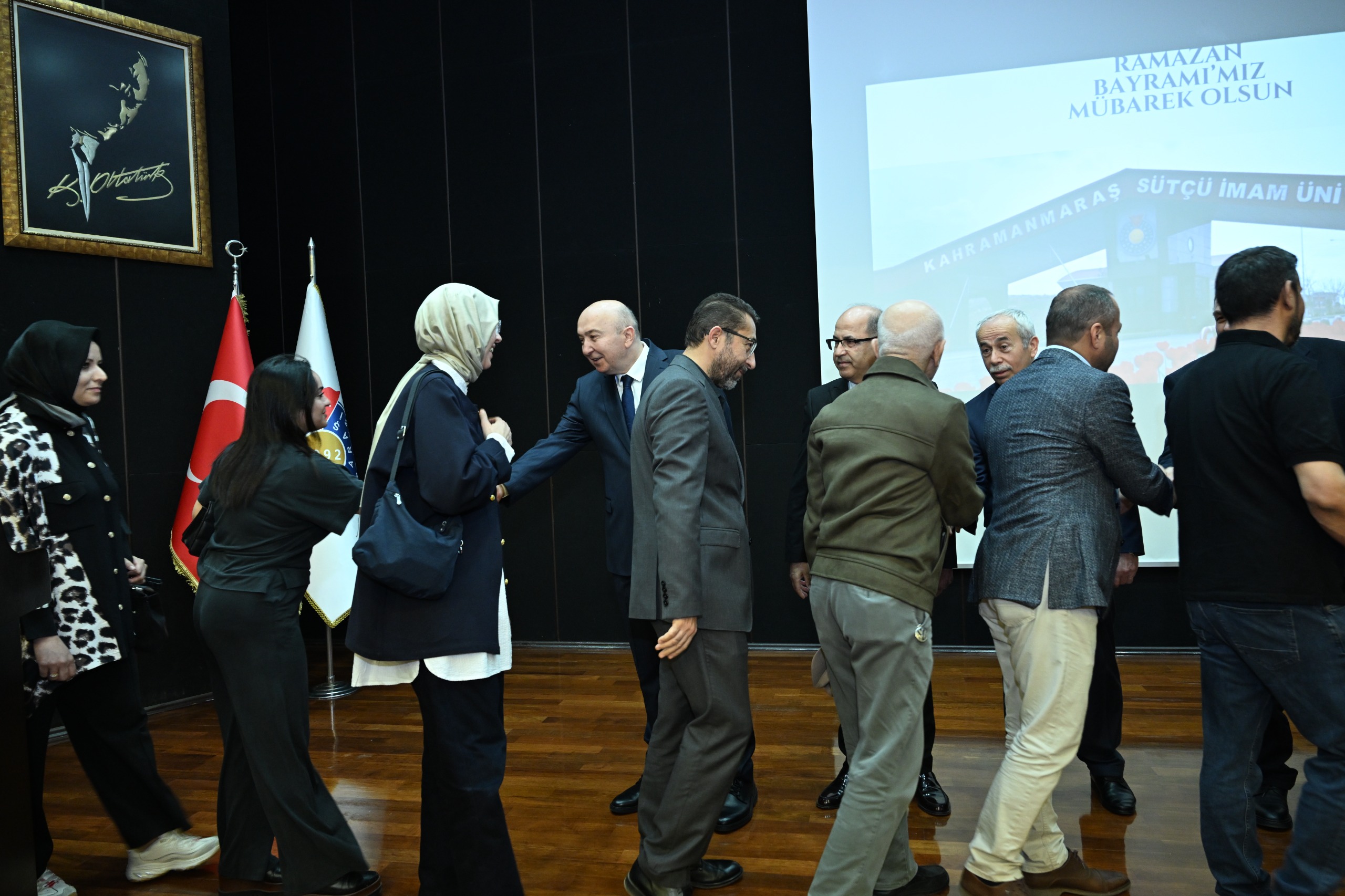KSÜ Ailesi, Geleneksel Bayramlaşma Töreninde Bir Araya Geldi