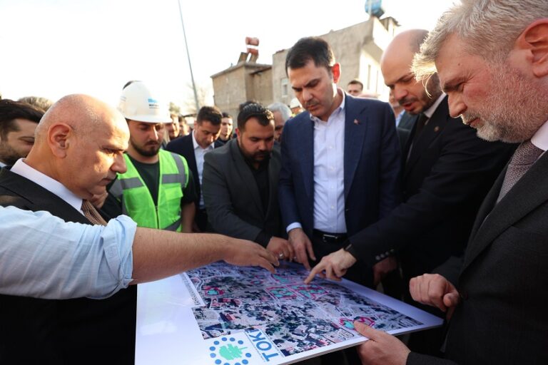 Bakan Kurum ile Şehrin İnşa Süreci Değerlendirildi