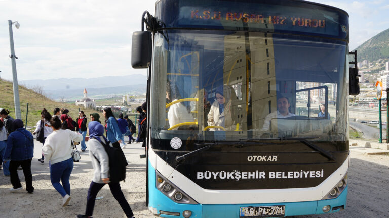 Büyükşehir, KSÜ Avşar Kampüsü’nde Ücretsiz Ring Seferleri Başlattı