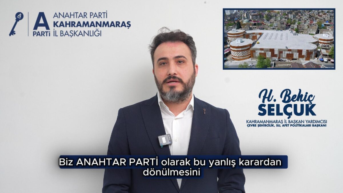 Anahtar Parti’den Arasa Otoparkı İçin Koruma Çağrısı