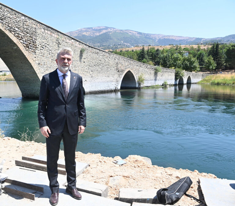 500 Yıllık Tarihi Köprünün Restorasyonunda Sona Gelindi