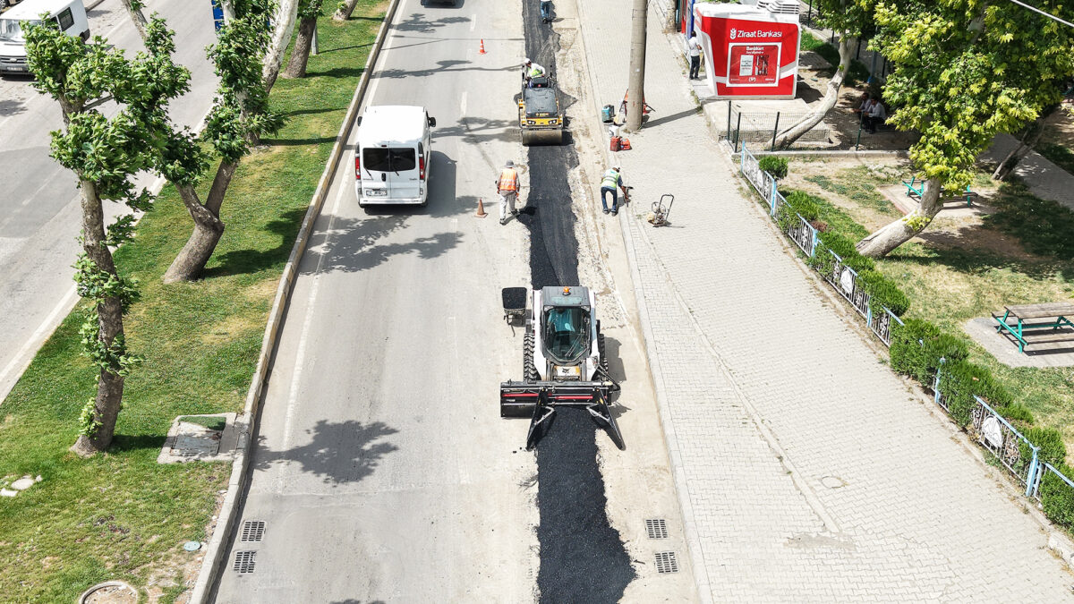 Dulkadiroğlu’nda Altyapısı Tamamlanan Yollar Asfaltlanıyor