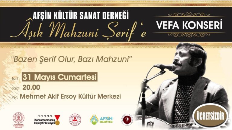 Sazıyla Sözüyle Mahzuni’ye Vefa