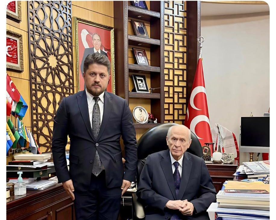 MHP Lideri Devlet Bahçeli, Başkan Satıcı’yı kabul etti