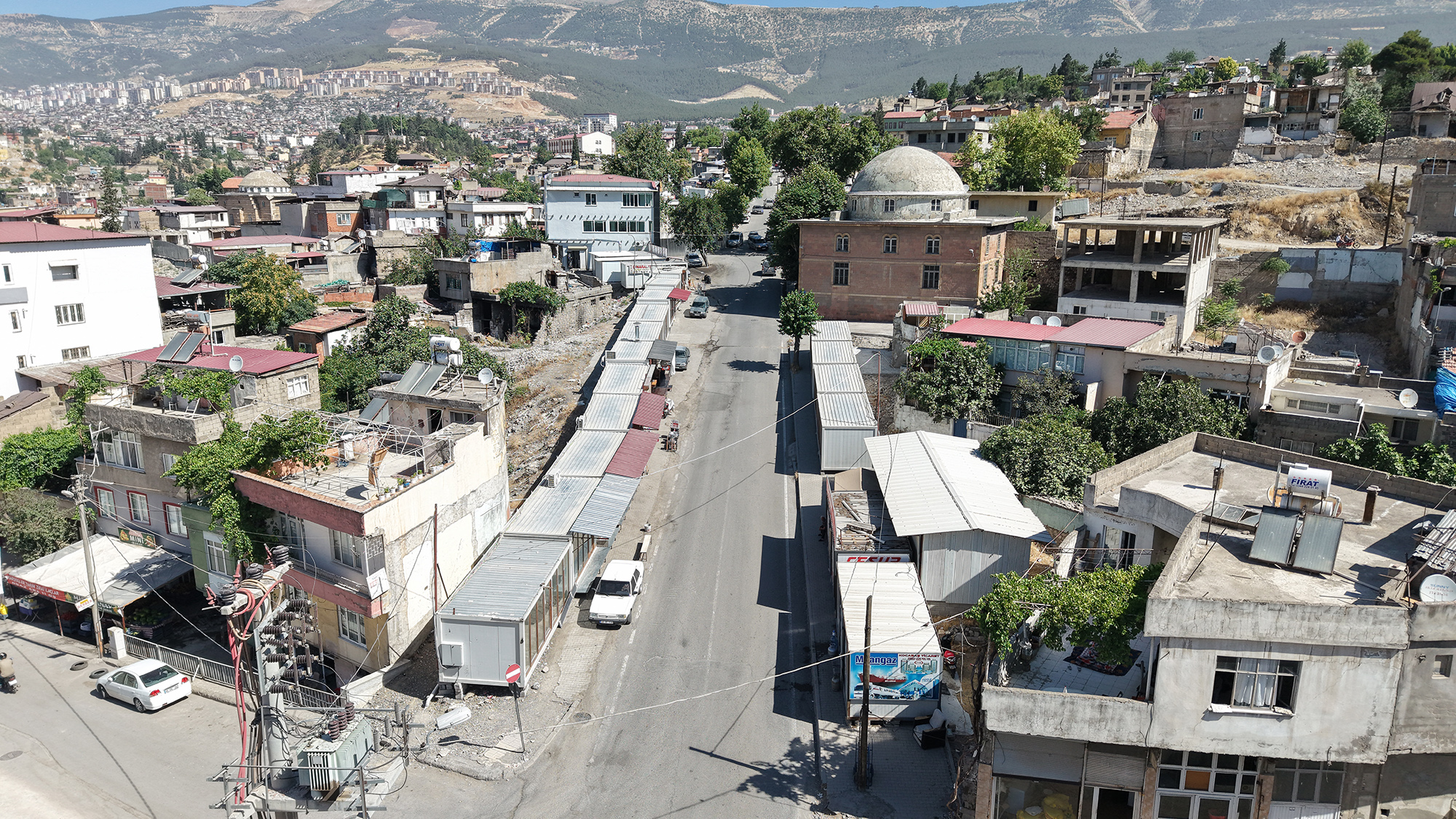 Demirci Esnafı, Geçici İş Yerlerinde Faaliyete Başladı