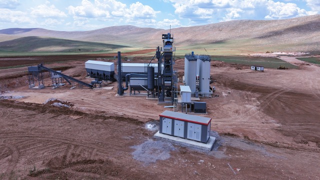 Kuzey İlçeler Asfalt Üretim Tesisi’nde Son Aşama