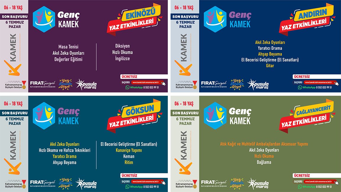 Büyükşehir’in İlçelerdeki Yaz Kurslarına Başvurular Sürüyor