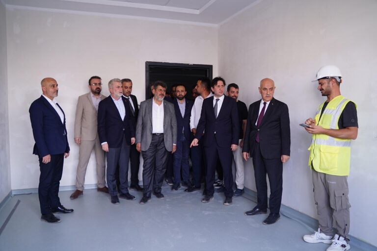 600 Yataklı Ferhuş Sağlık Kompleksi’nde Önemli Aşama Kat Edildi