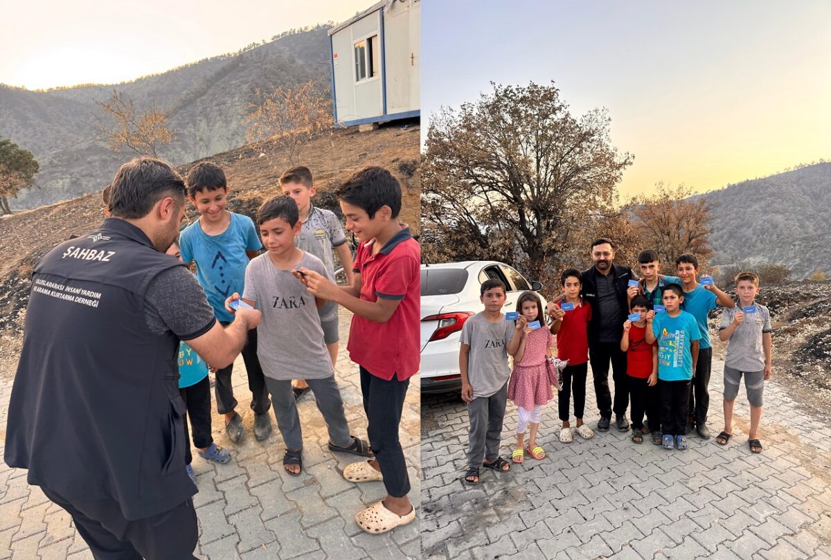 Mücahit ve arkadaşlarına Blueland’dan Morel Desteği