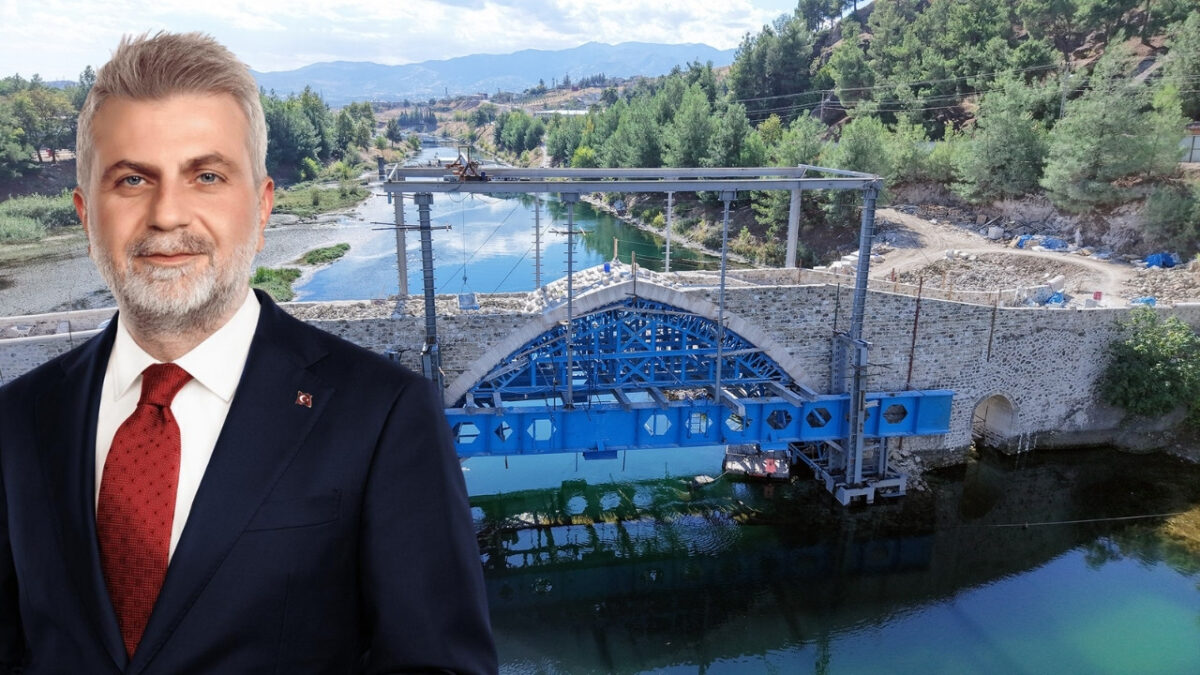 5 Asırlık Ceyhan Köprüsü’nün Restorasyonu Tamamlanıyor