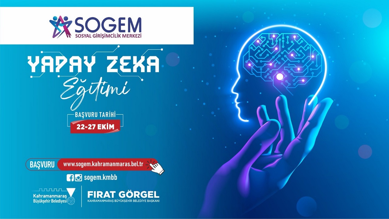 SOGEM’in Yapay Zekâ Eğitimine Başvurular Başladı!