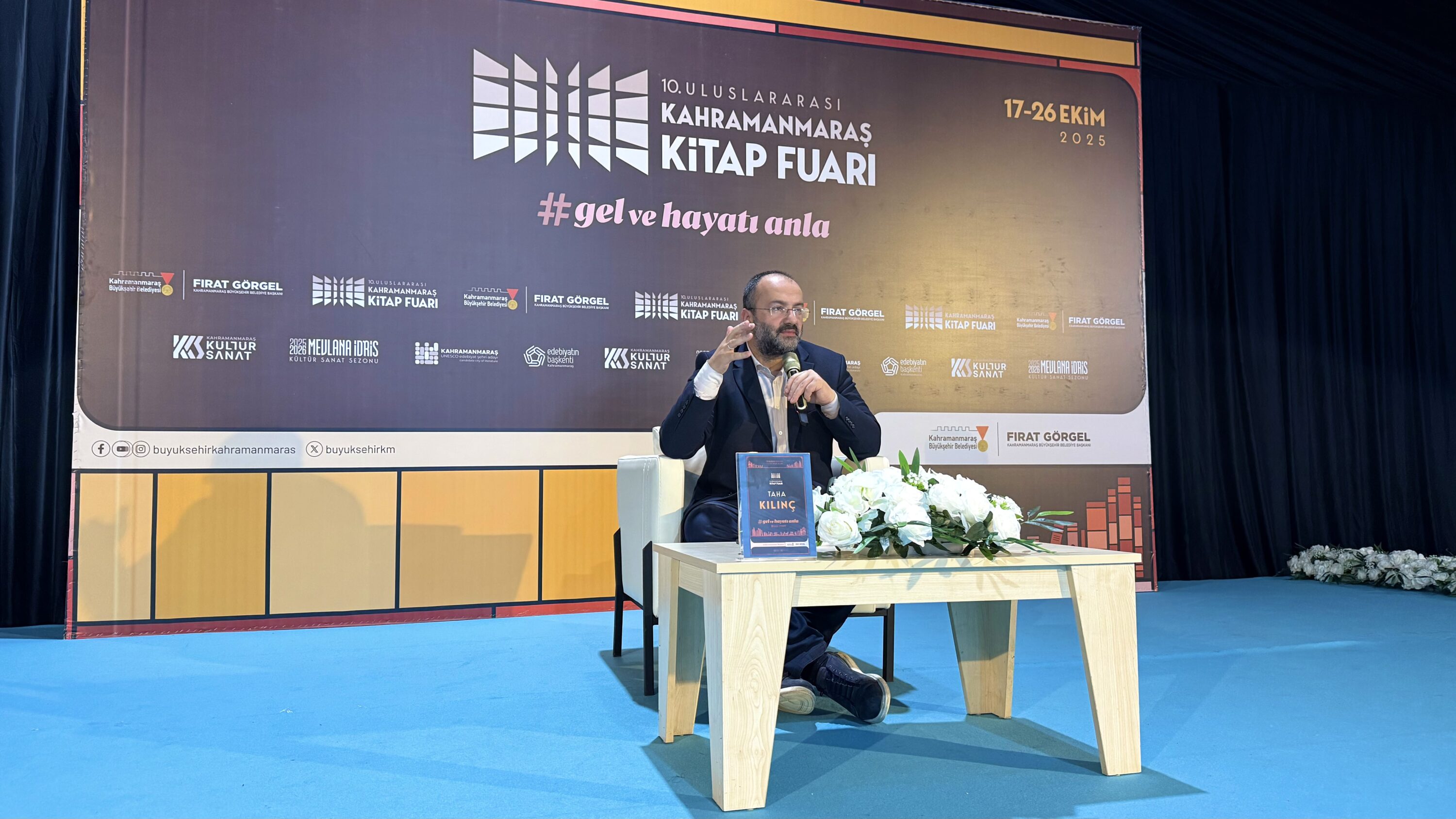 Kitap Fuarı, Son Gününde Taha Kılınç Söyleşisiyle Devam Etti