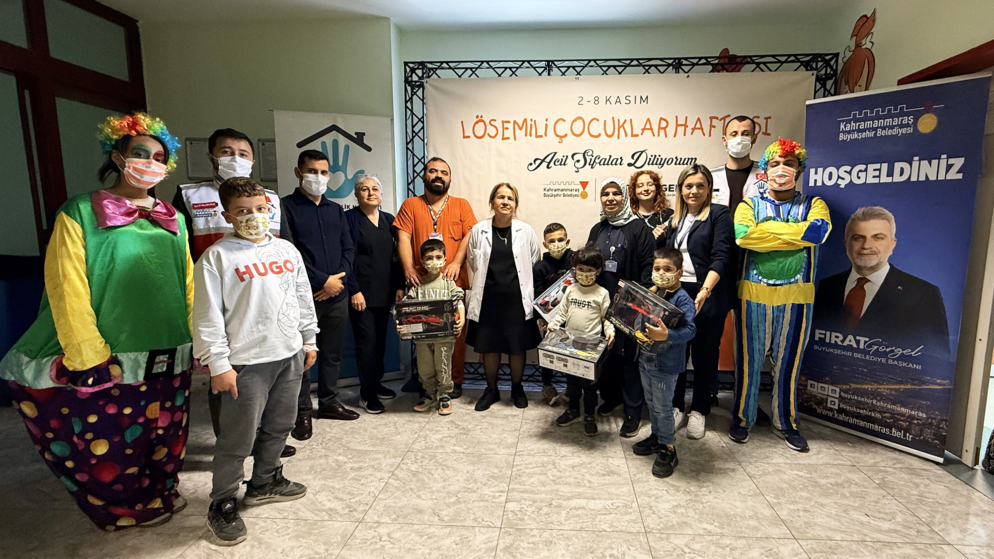 Büyükşehir’den Lösemili Çocuklara Moral Etkinliği