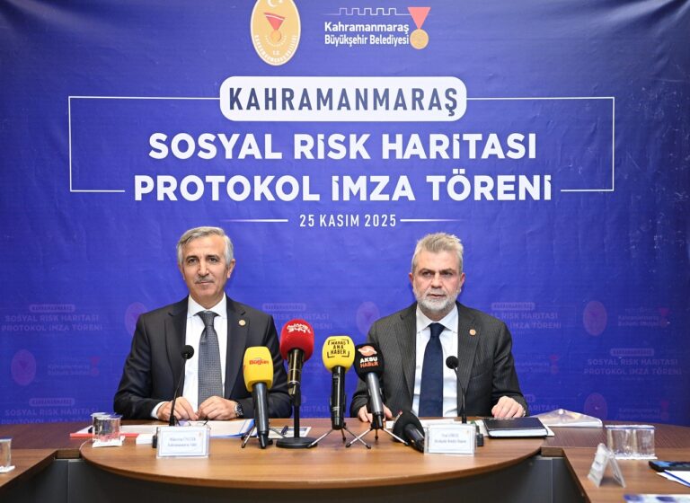 Kahramanmaraş’tan Türkiye’de Bir İlk Daha; Sosyal Risk Haritası Oluşturuluyor