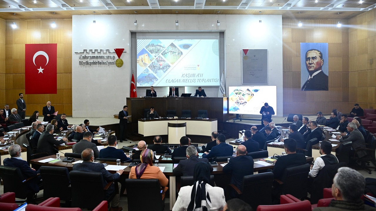 Büyükşehir’de Kasım Ayı Olağan Meclis Toplantısı Gerçekleştirildi