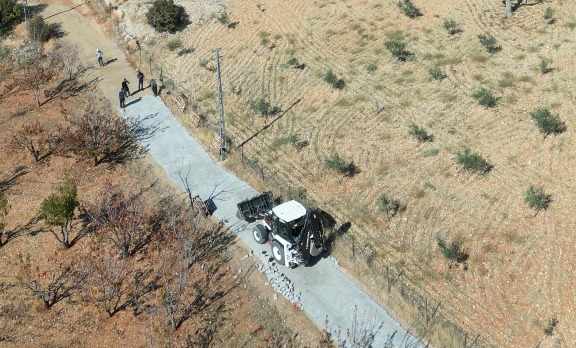 Kozludere’de Kilit Parke Çalışmaları Hızla İlerliyor
