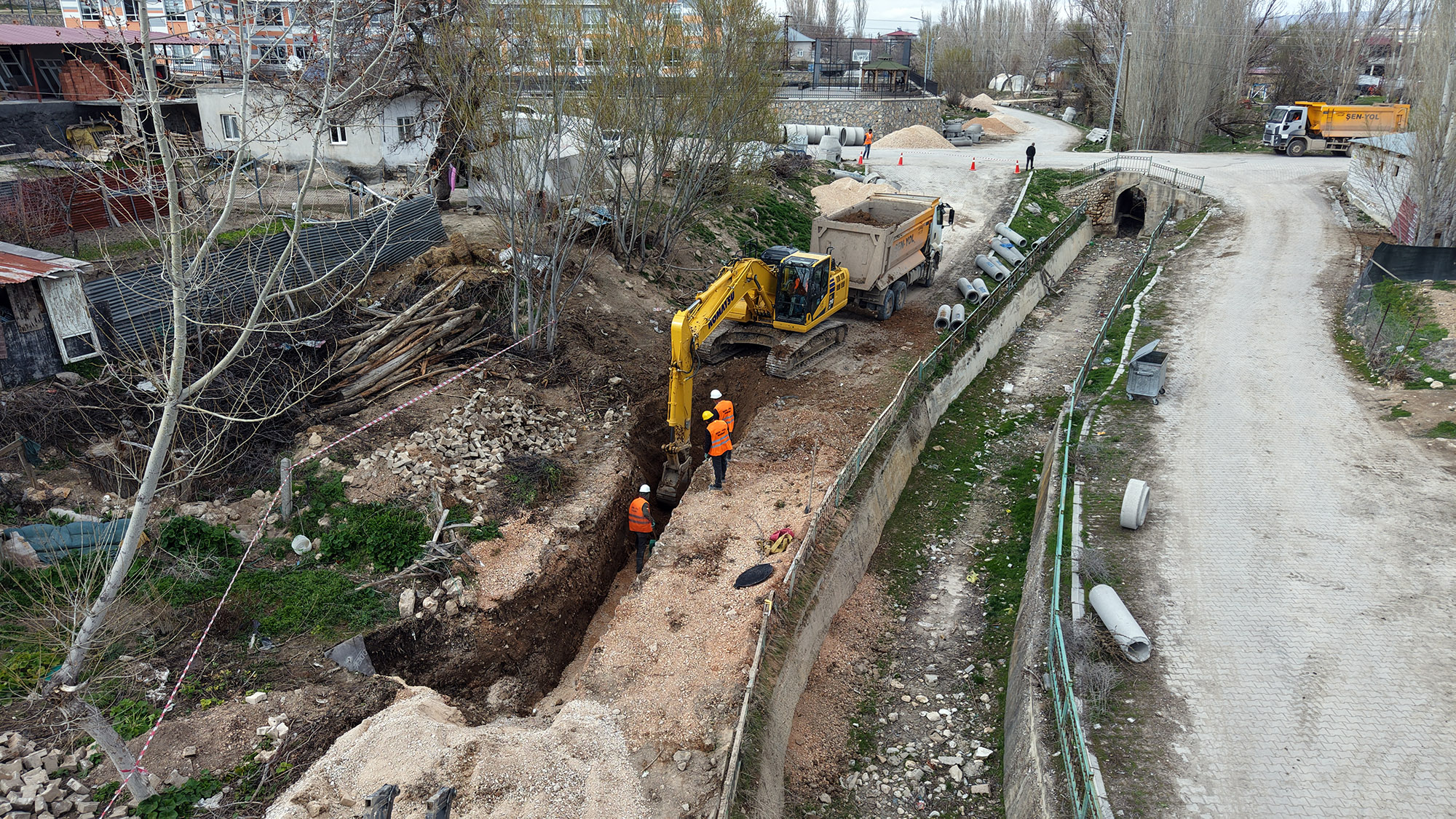 Afşin ve Elbistan’da Köy Evleri Yeni Altyapı Hatlarına Kavuşuyor