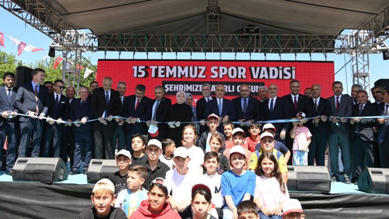Şehrin İlk Spor Vadisi Görkemli Törenle Açıldı