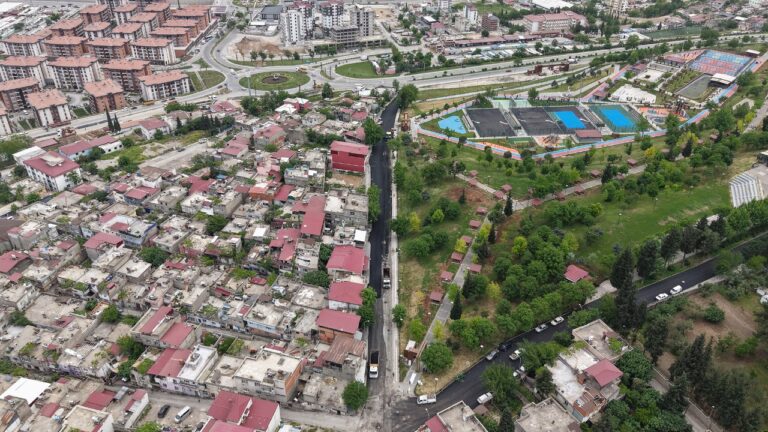 Hacı Bayram Veli Mahallesi’nde 31015. Sokak’ın Asfaltı Tamam