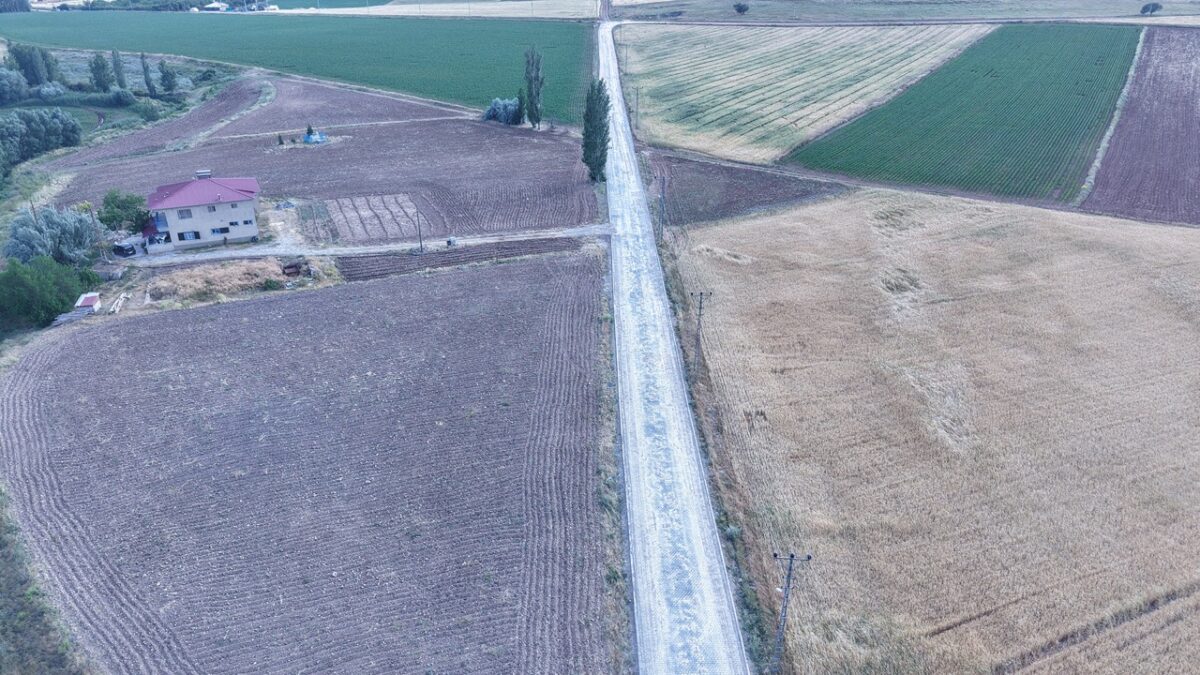 Afşin’in Kırsal İnci Mahallesi’nin Yolları Büyükşehir ile Yenilendi