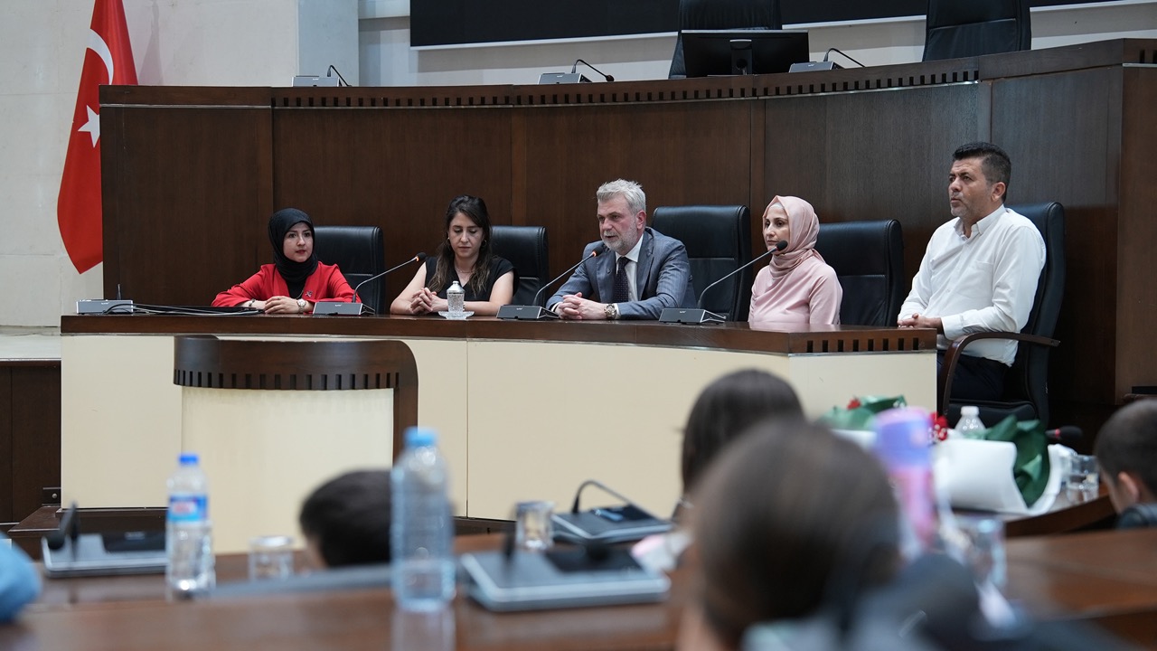 Başkan Görgel, Minik Öğrencileri Ağırladı