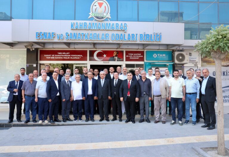 KMTSO’dan KMESOB Başkanı Ahmet Kuybu’ya Hayırlı Olsun Ziyareti