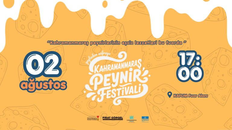 Şehrin Peynir Mirası Ağustos Fuarı İçerisinde Festivalle Tanıtılacak