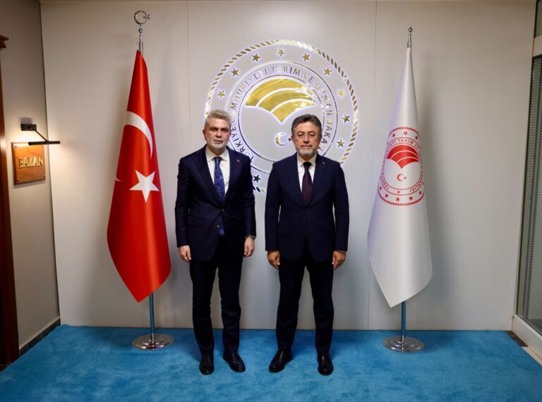 Başkan Görgel, Tarım ve Orman Bakanı Yumaklı ile Bir Araya Geldi